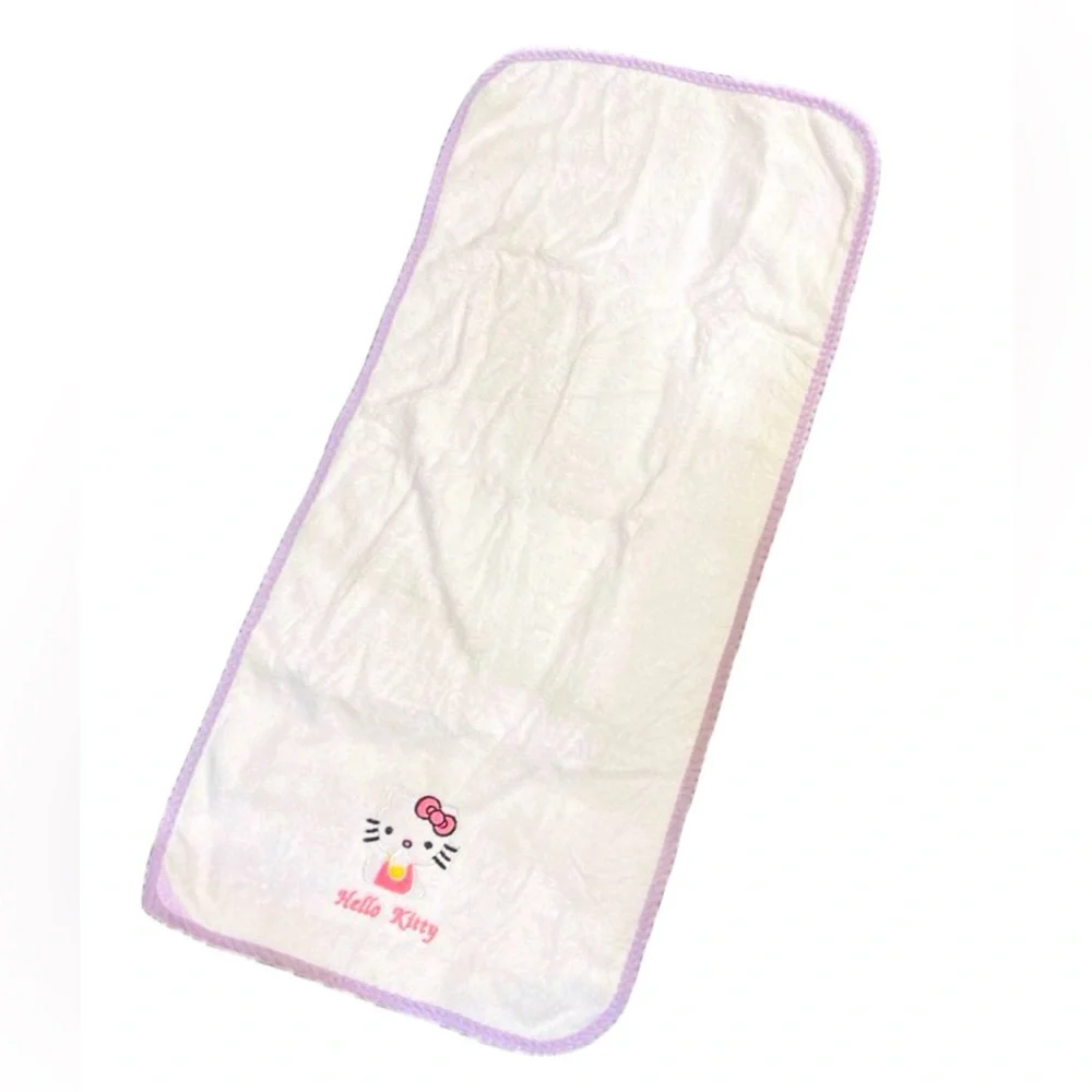 NWOT Hello Kitty Embroidered Hand Towel
